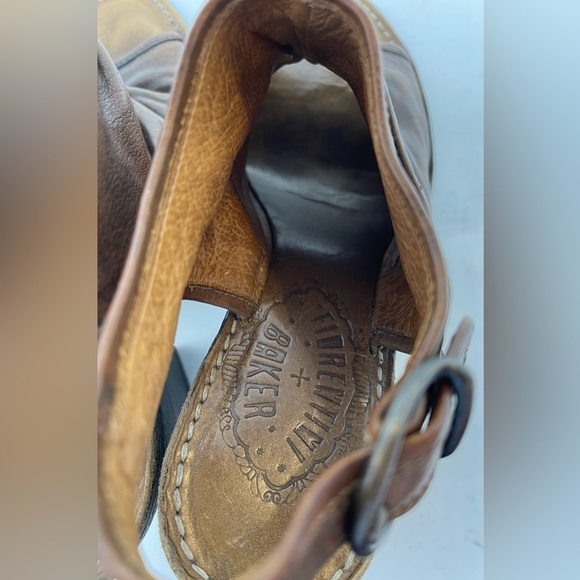 FIORENTINI + BAKER Women’s Open Toe Block Heel Mules Size EU 40 (10 USA) - Picture 10 of 15